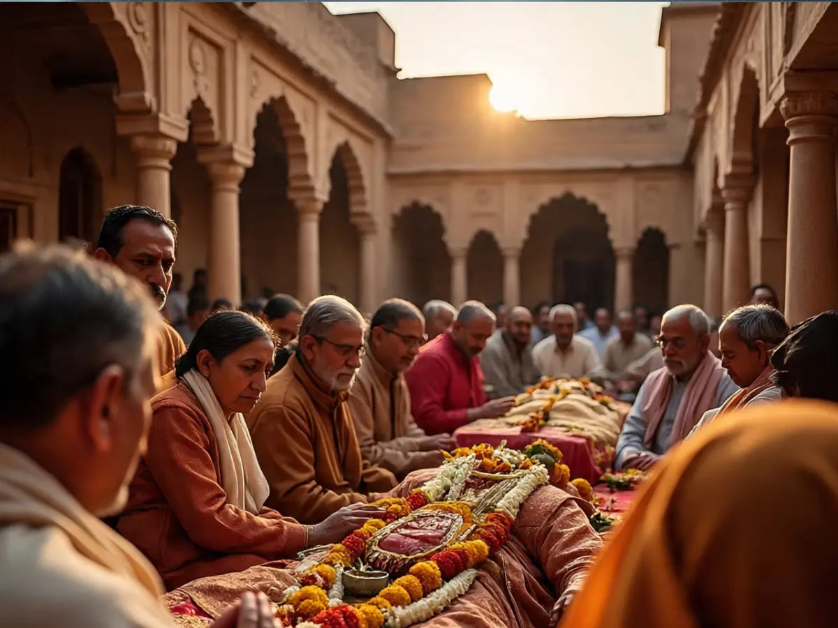 Rajasthan marwari mourning tradition