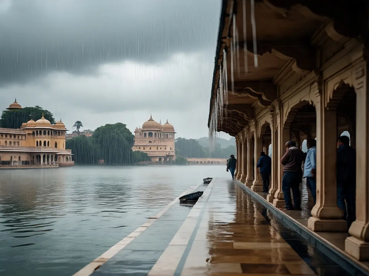 बौछारों के बीच बीतेगा दिन