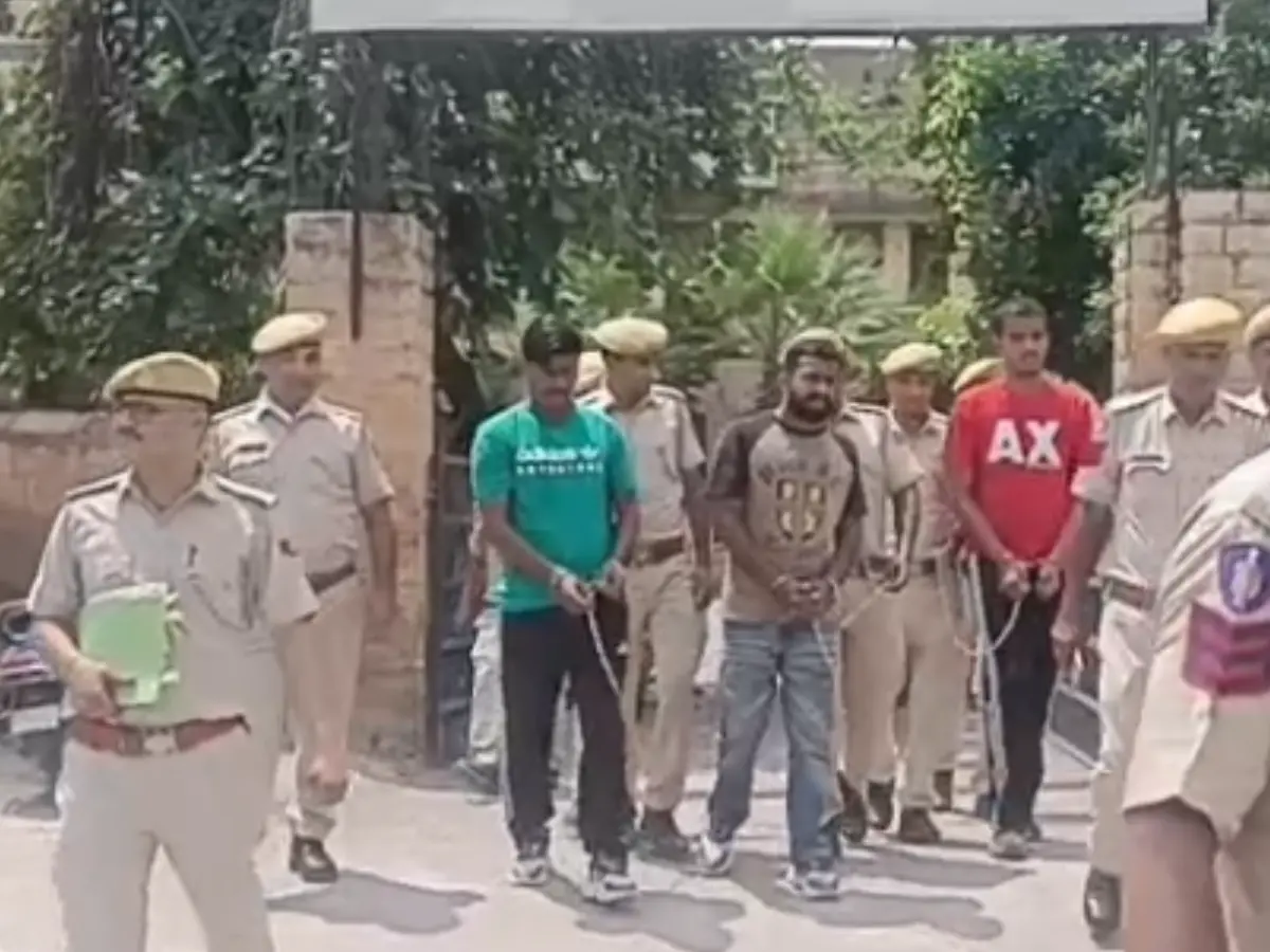 जोधपुर में गैंगवार के बाद पुलिस की 'पावर एंट्री'!सरेबाजार बदमाशों को पैदल घुमाया