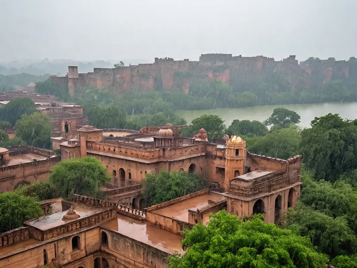 अगस्त में डूंगरपुर की जलवायु
