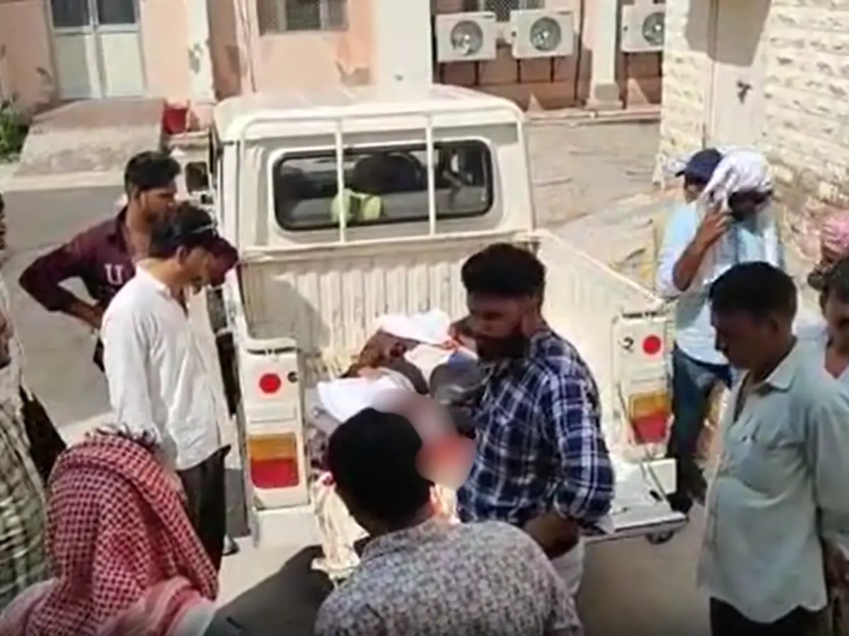 लाडनूं फाटक ओवरब्रिज से नीचे गिरे दो युवक, मौके पर हुई दर्दनाक मौत