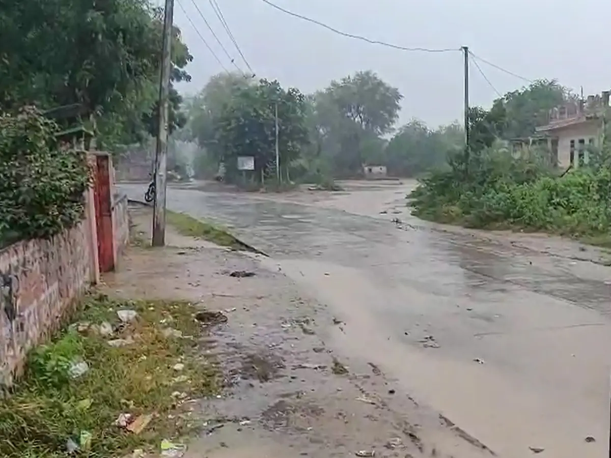 Jalore: आहोर में मूसलाधार बारिश से किसानों के चेहरों पर लौटी रौनक, फसलें अच्छी होने की उम्मीद
