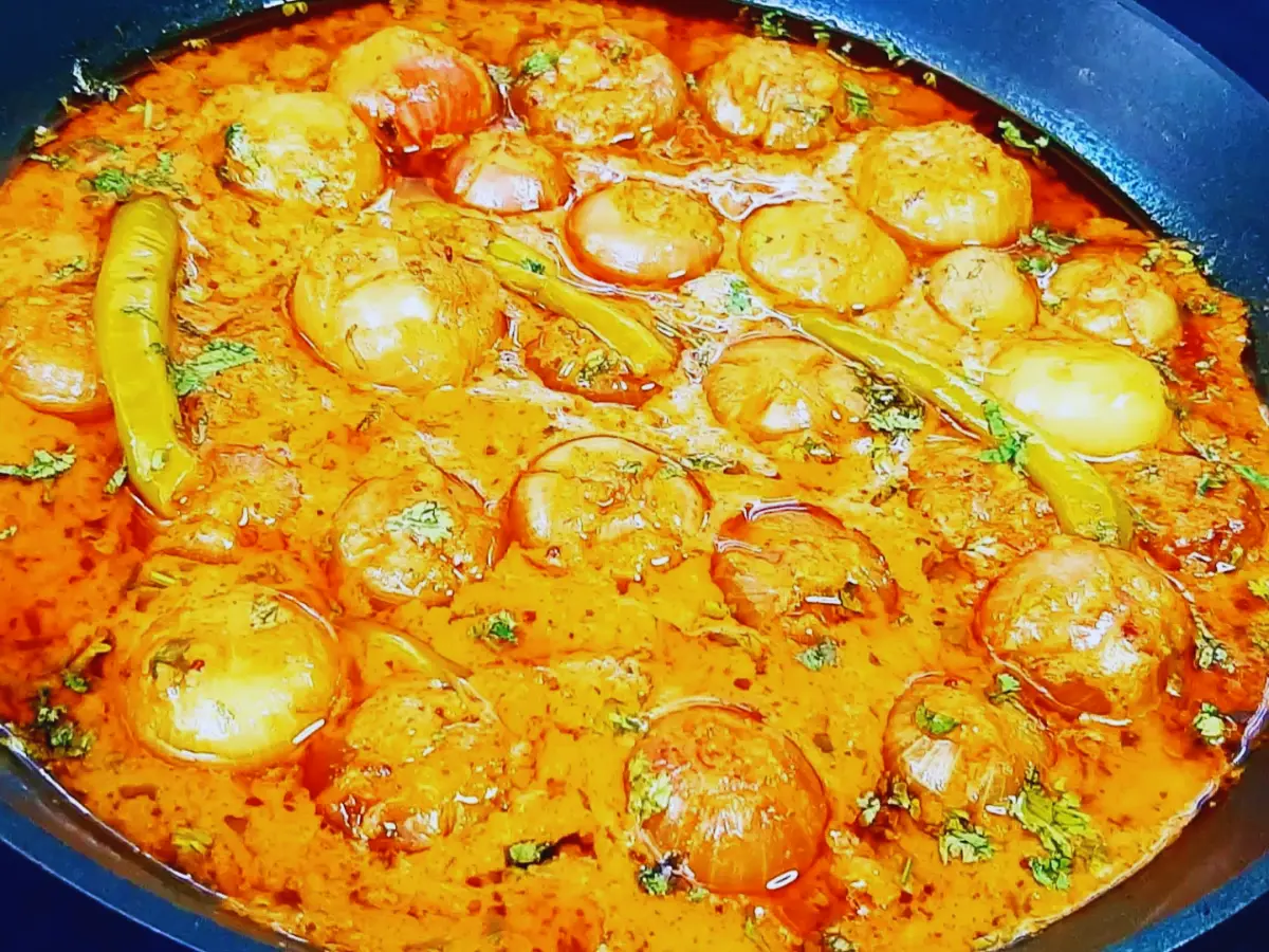 Malai Onion Sabzi