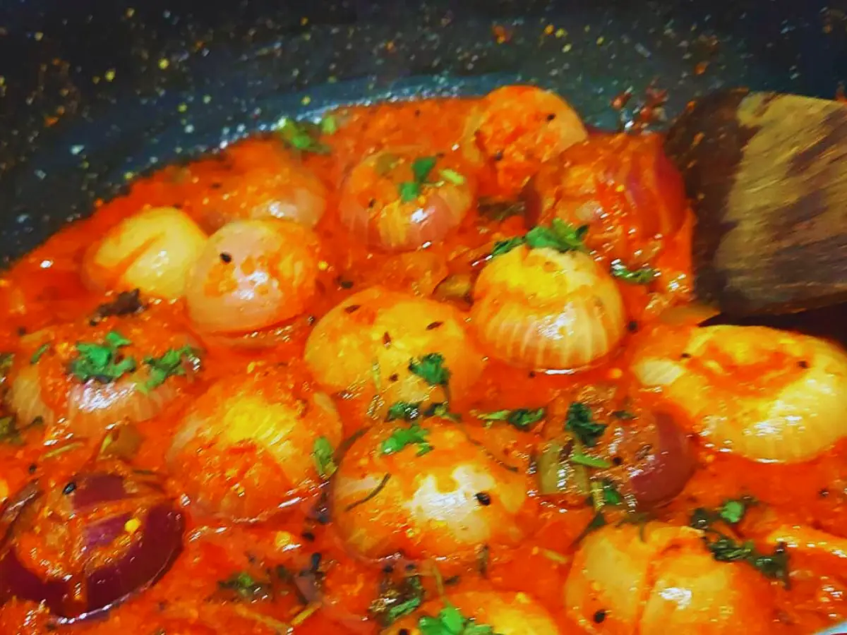 Malai Onion Sabzi