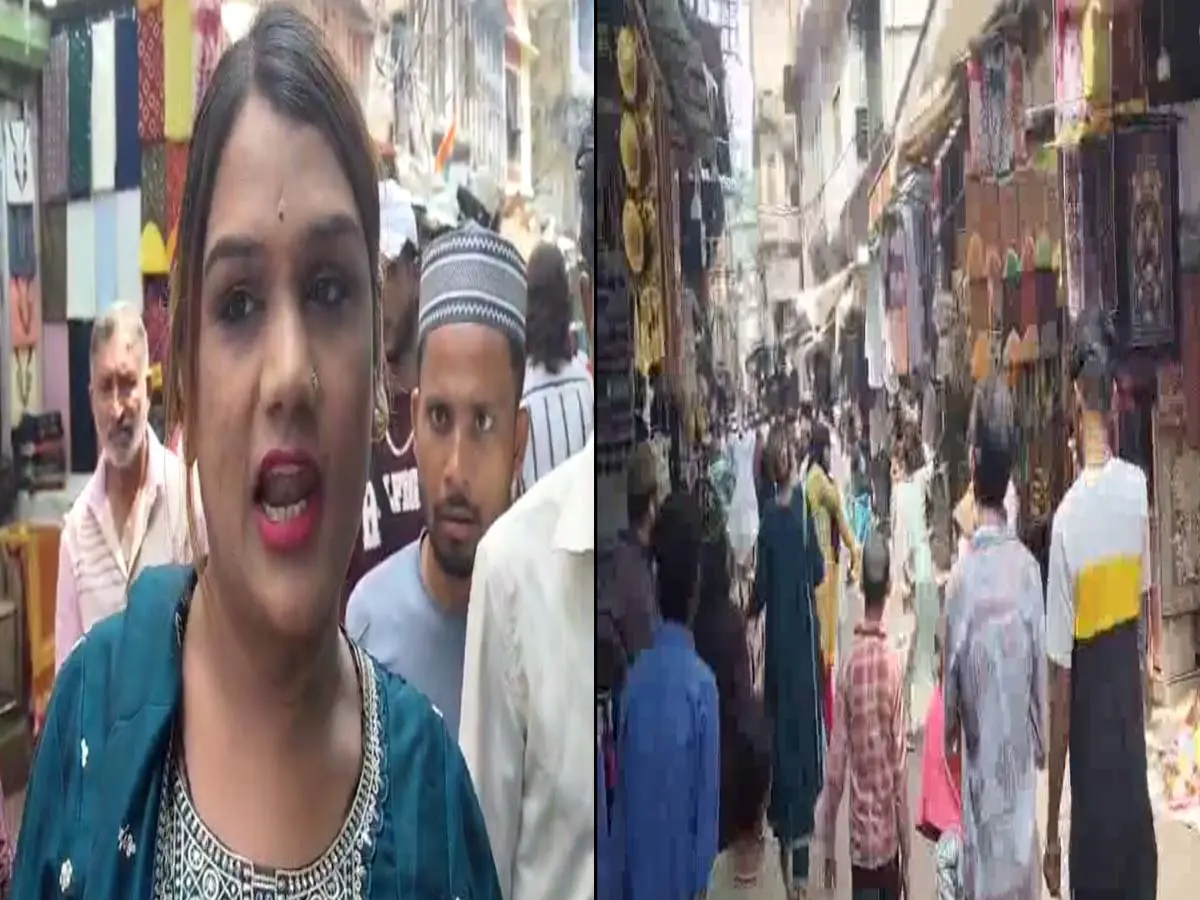 असली किन्नर ने नकली किन्नर को सरे बाजार पीटा, बोला-हमारी बधाई खा गए असली किन्नर ने नकली किन्नर को सरे बाजार पीटा, बोला-हमारी बधाई खा गए