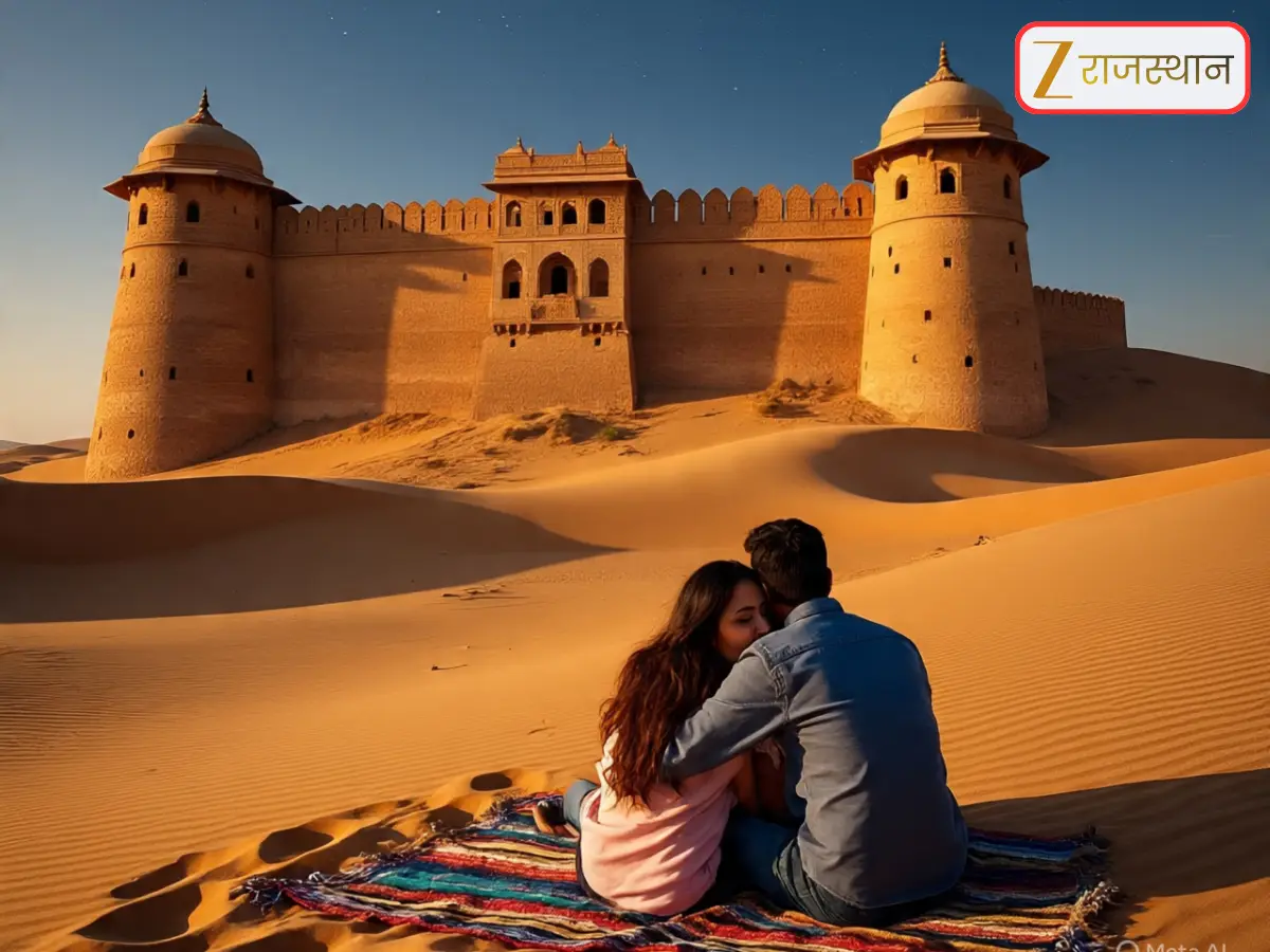 Romantic evening in Jaisalmer