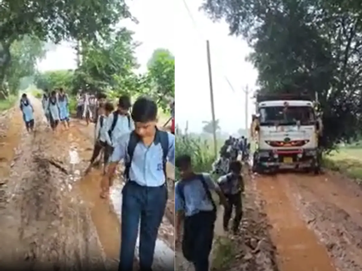 ओवरलोड डंपरों को लेकर छात्र-छात्राओं का प्रदर्शन, कलेक्टर और SP को सौंपा ज्ञापन ओवरलोड डंपरों को लेकर छात्र-छात्राओं का प्रदर्शन, कलेक्टर और SP को सौंपा ज्ञापन
