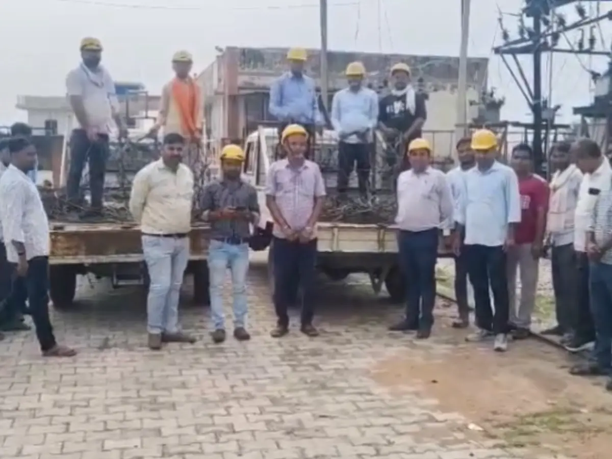 धौलपुर में बिजली चोरी के 150 से अधिक अवैध जंपर जब्त, 1 लाख का जुर्माना