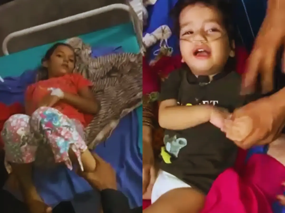बीकानेर के सेटेलाइट सिटी हॉस्पिटल में एंटीबायोटिक रिएक्शन से 6 बच्चे बीमार, 2 की हालत गंभीर