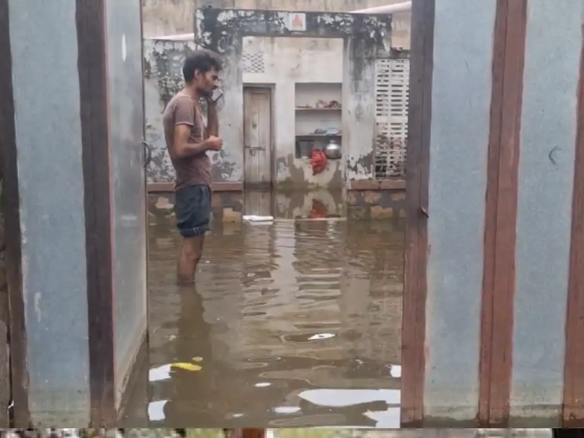 Sujangarh water logging