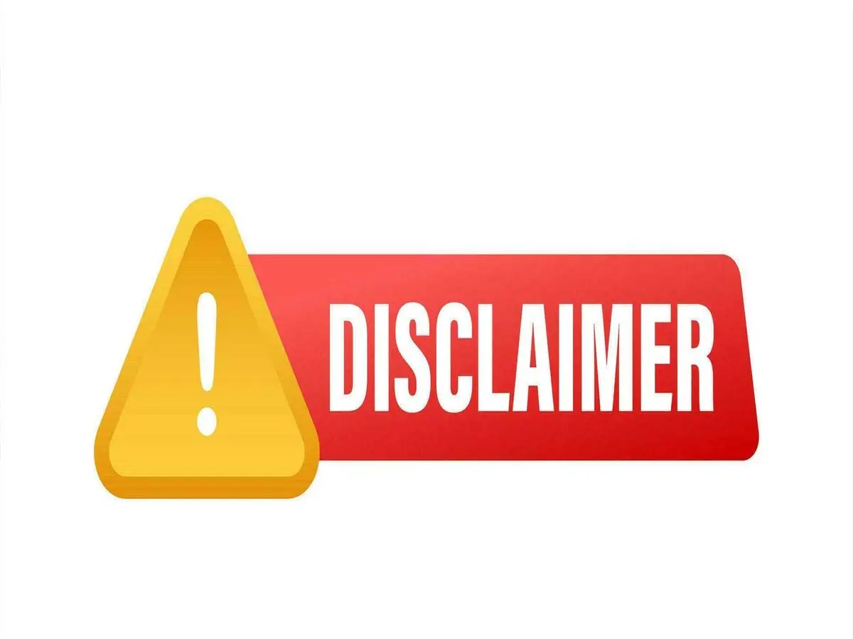 Disclaimer