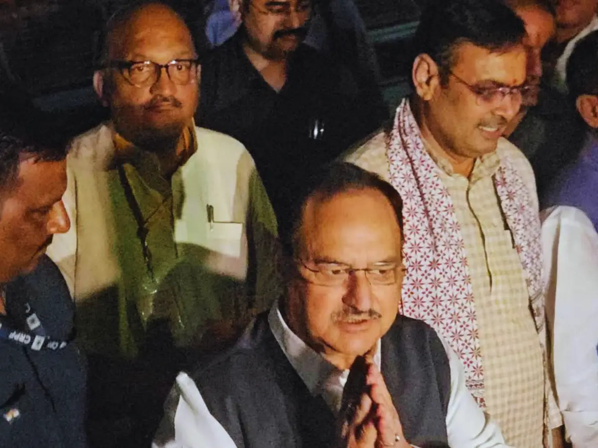 भाजपा के राष्ट्रीय अध्यक्ष जेपी नड्डा पहुंचे जोधपुर, CM भजनलाल ने की अगवानी
