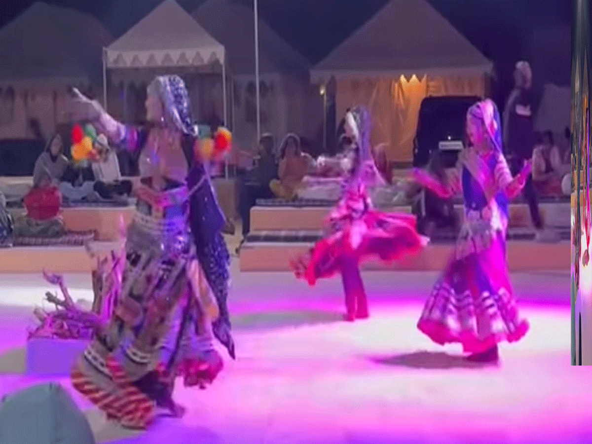 राजस्थानी स्टाइल में छम्मा-छम्मा डांस देख चल जाएंगी दिल पर छुरियां, लोग बोले- चलो राजस्थान राजस्थानी स्टाइल में छम्मा-छम्मा डांस देख चल जाएंगी दिल पर छुरियां, लोग बोले- चलो राजस्थान