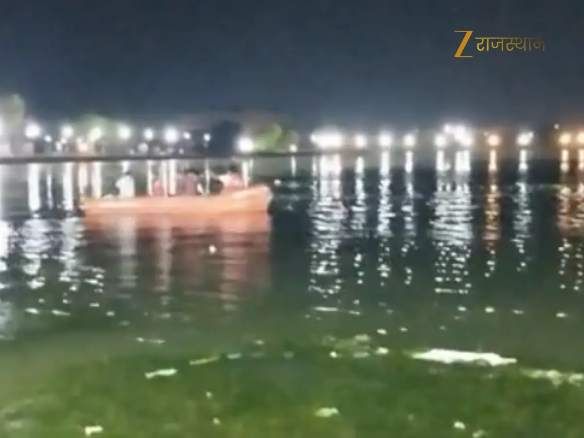 डोल तालाब में दिन ढलने के बाद चलाई जा रही मोटर बोट, अधिकारियों ने ठेकेदार को दी छूट, जो मन आये, वो वसूल रहे किराया