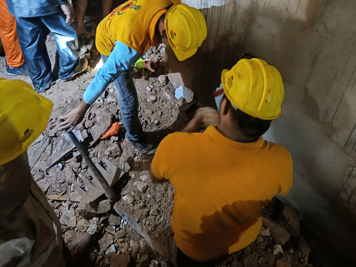 House collapses in Jaipur