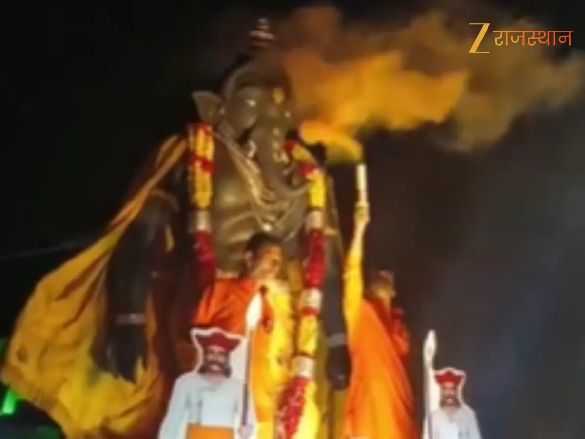 प्रतापगढ़ में अनंत चतुर्दशी के मौके पर गणेश प्रतिमाओं का देर रात तक धूमधाम के साथ किया विसर्जन