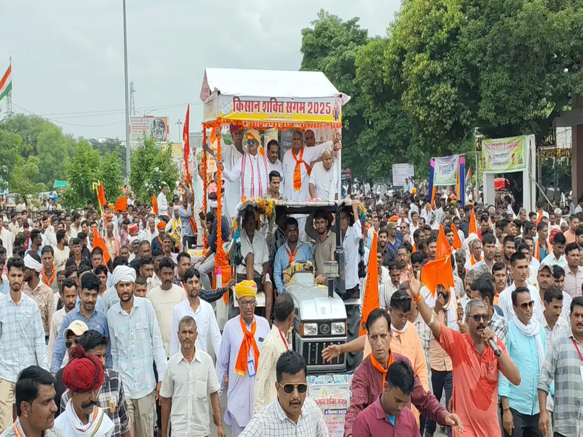 झालावाड़ में किसान आंदोलन उफान पर! सरकार के आश्वासन को ठुकराया