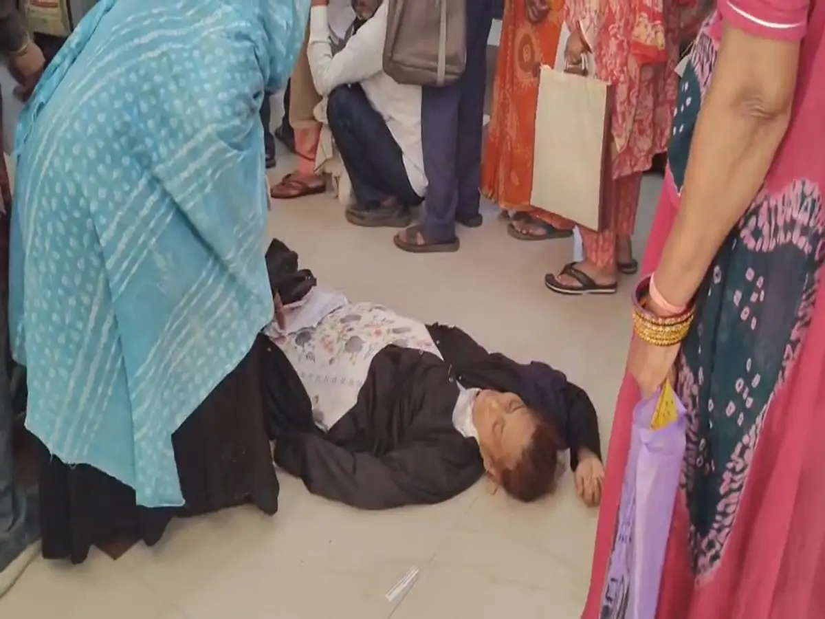 60 साल की महिला बेहोश, SMS अस्पताल के डॉक्टर बने रहे मौन! युवती ने बचाई जिंदगी