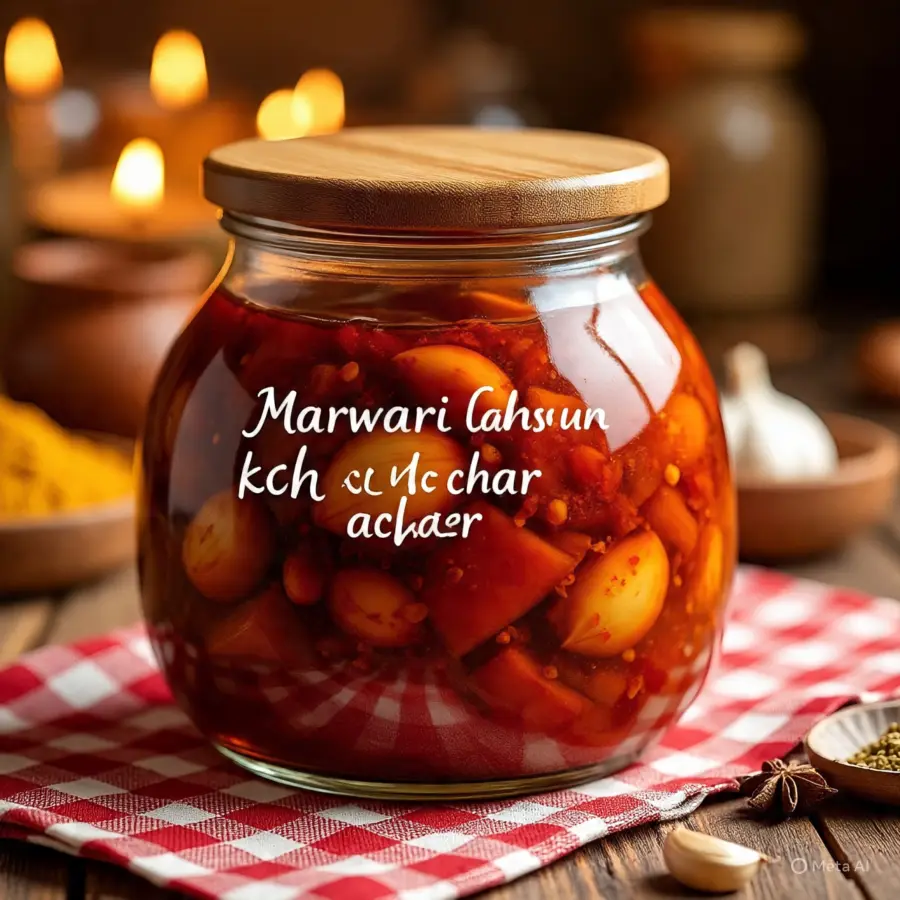 marwari Lahsun ka achar