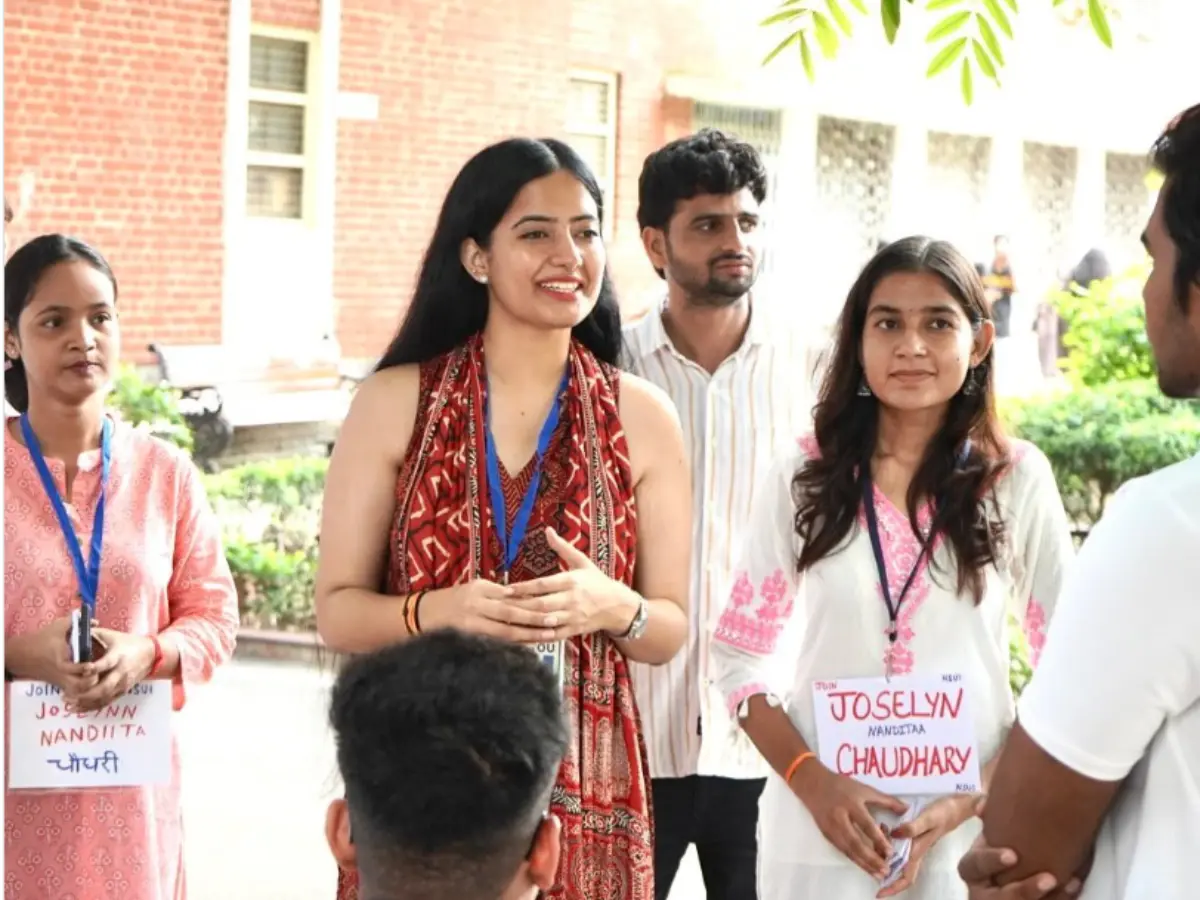DUSU चुनाव 2025 नामांकन प्रक्रिया पूरी, NSUI ने जोधपुर की जोसलीन को बनाया अध्यक्ष पद का उम्मीदवार DUSU चुनाव 2025 नामांकन प्रक्रिया पूरी, NSUI ने जोधपुर की जोसलीन को बनाया अध्यक्ष पद का उम्मीदवार