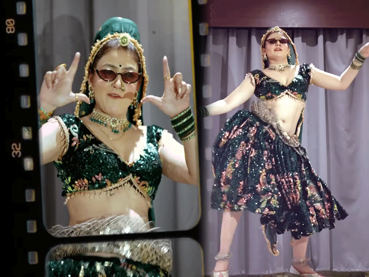 अपने ही गाने पर गोरी नागोरी ने लचका दी कमर, डांस देख छूटे लोगों के पसीने अपने ही गाने पर गोरी नागोरी ने लचका दी कमर, डांस देख छूटे लोगों के पसीने