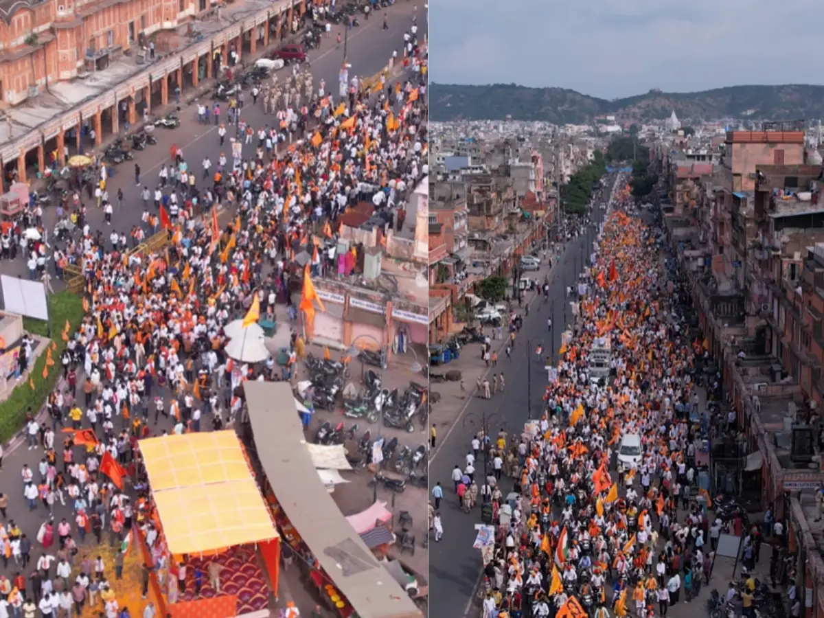 जयपुर में फिर गूंजेगा ‘गौ माता राज्य माता’ का स्वर, युवा शक्ति मंच रविवार को निकालेगा भगवा रैली जयपुर में फिर गूंजेगा ‘गौ माता राज्य माता’ का स्वर, युवा शक्ति मंच रविवार को निकालेगा भगवा रैली