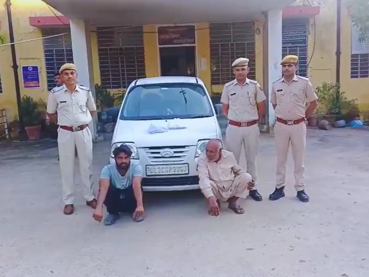 सीकर पुलिस की बड़ी कामयाबी, लूट का हुआ पर्दाफाश करते हुए दो आरोपी गिरफ्तार