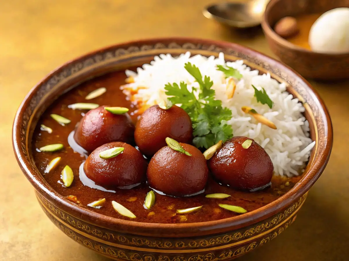Gulab Jamun Curry