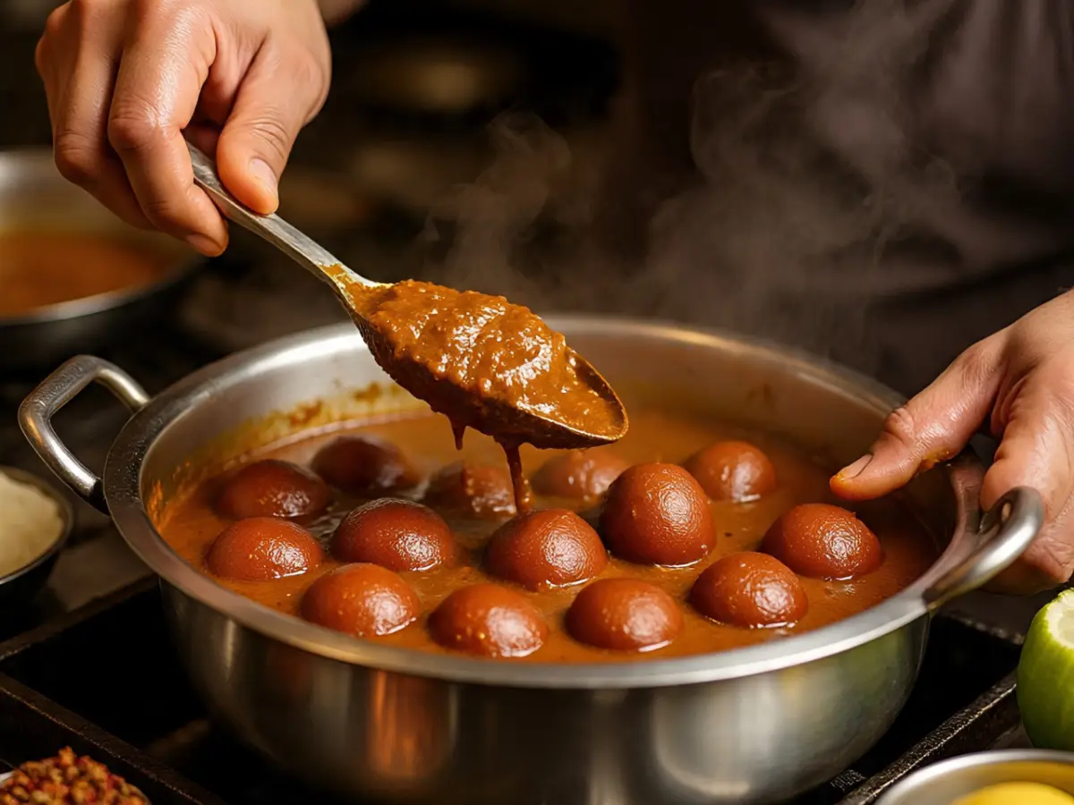 Gulab Jamun Curry