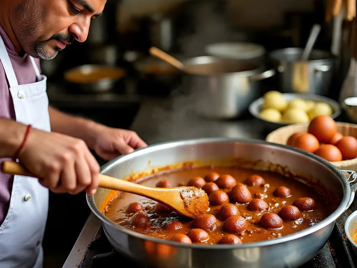 Gulab Jamun Curry