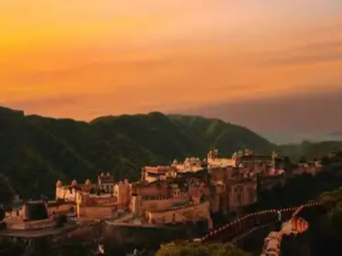 सूर्यास्त का नजारा