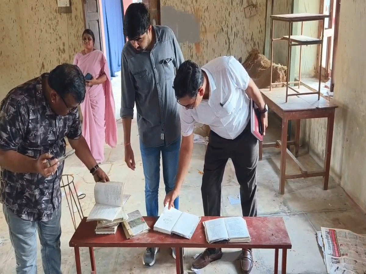 Dungarpur में प्राइवेट स्कूल पर स्वास्थ्य और शिक्षा विभाग टीम ने मारा छापा, मिली बड़ी कमियां