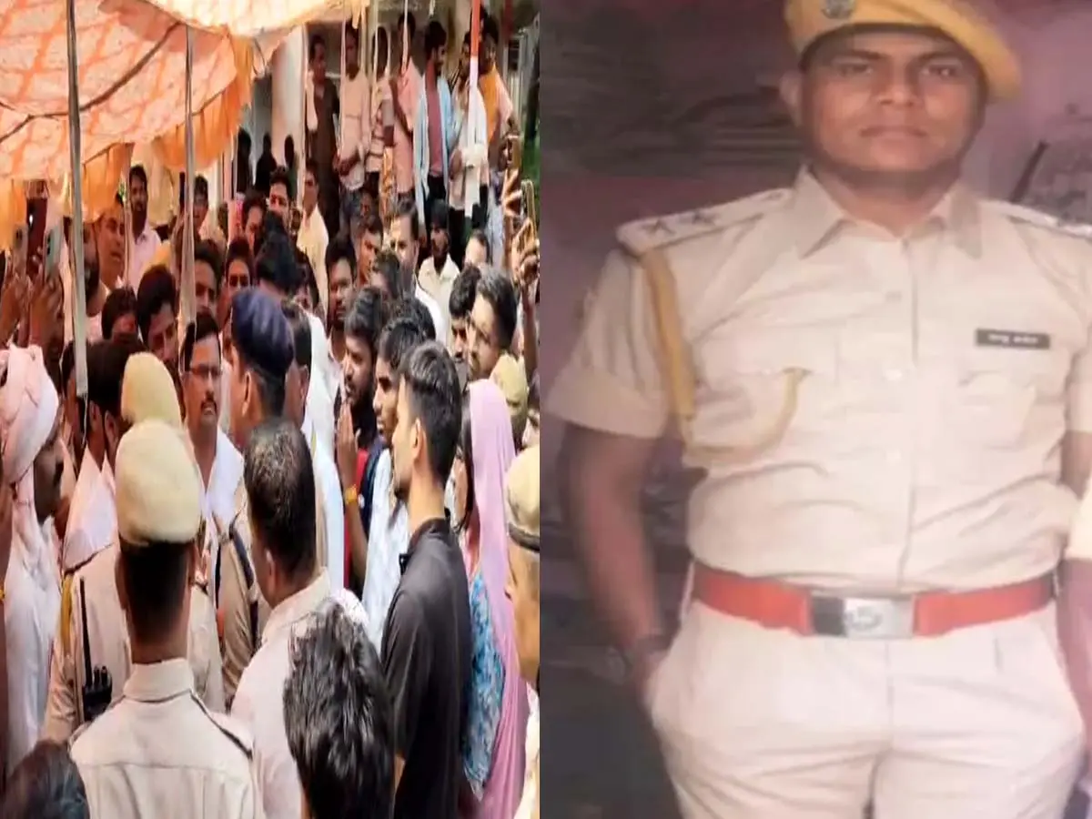 ट्रेनी SI राजेंद्र सैनी मौत मामला, 40 घंटे से शव लेकर धरने पर परिजन ट्रेनी SI राजेंद्र सैनी मौत मामला, 40 घंटे से शव लेकर धरने पर परिजन