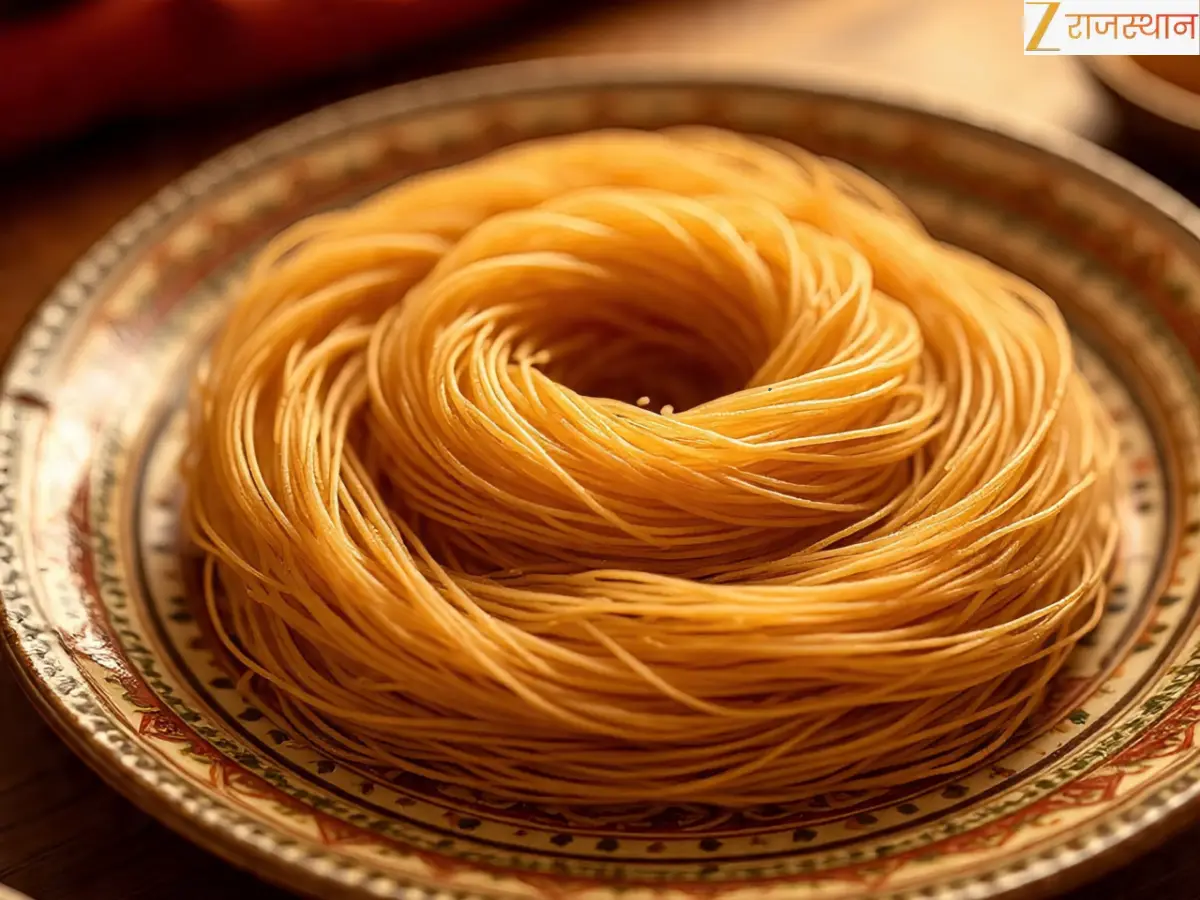 फ़िनी को चाशनी में डुबोना
