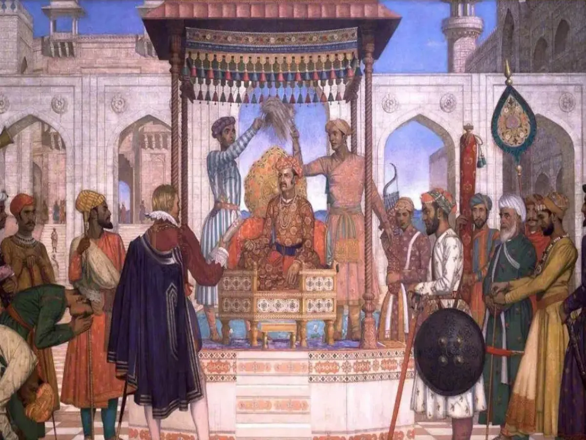 जहांगीर के दरबार में पहुंचा