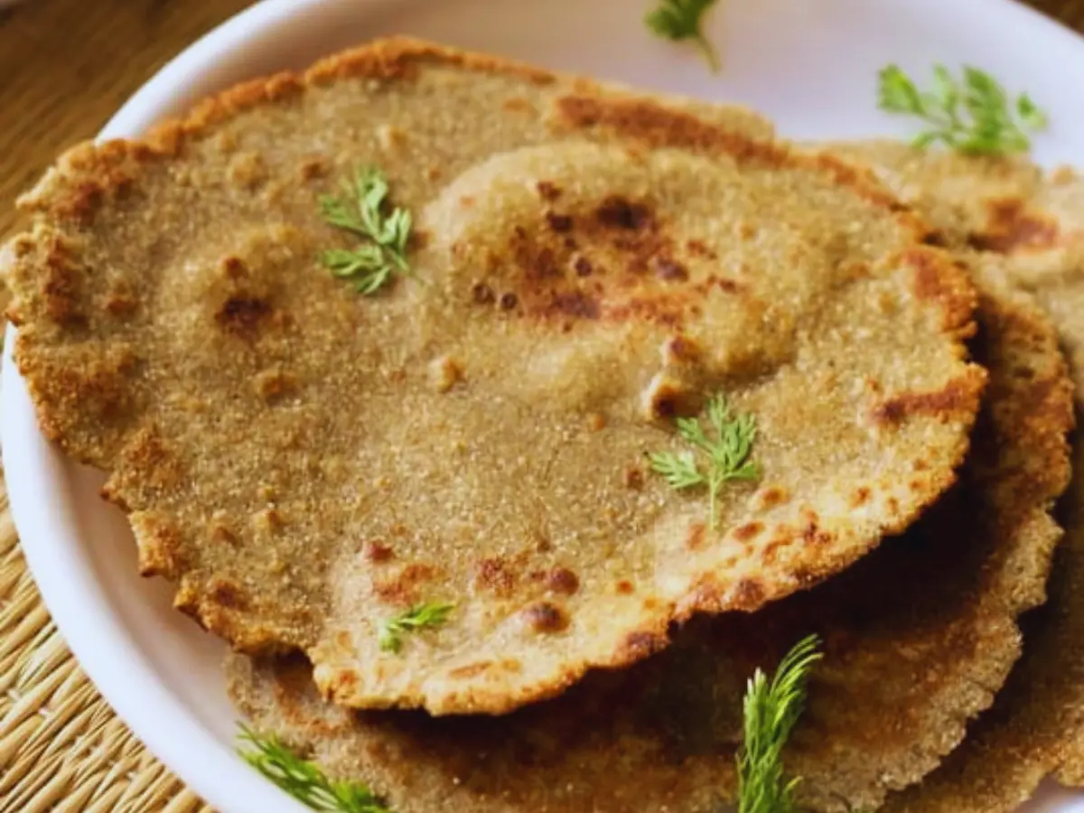 Rajasthani Bajra Roti
