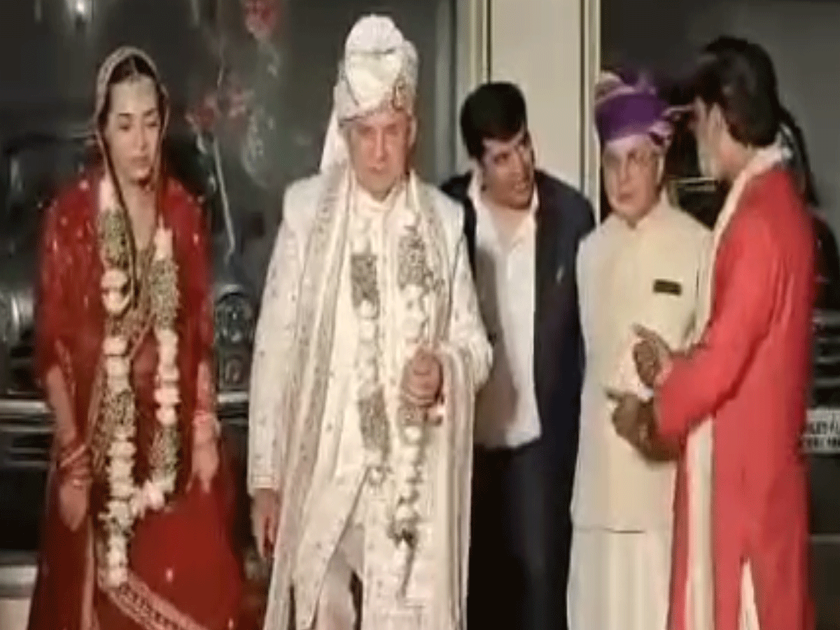 Ukraine couple India wedding