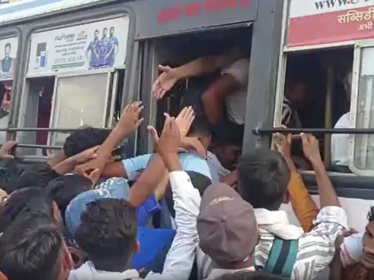 राजस्थान भर्ती परीक्षा 2025: रोडवेज की कमी से अभ्यर्थी परेशान, बसों में भारी भीड़