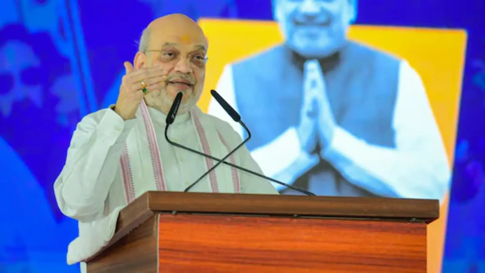 जोधपुर में गृहमंत्री अमित शाह ने नेत्रहीन महाविद्यालय के नए भवन का किया शिलान्यास