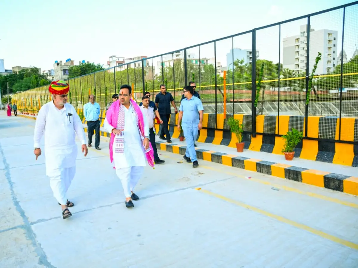 CM भजनलाल ने जयपुर वासियों को दी बड़ी सौगात, महारानी फार्म पुलिया का किया लोकार्पण