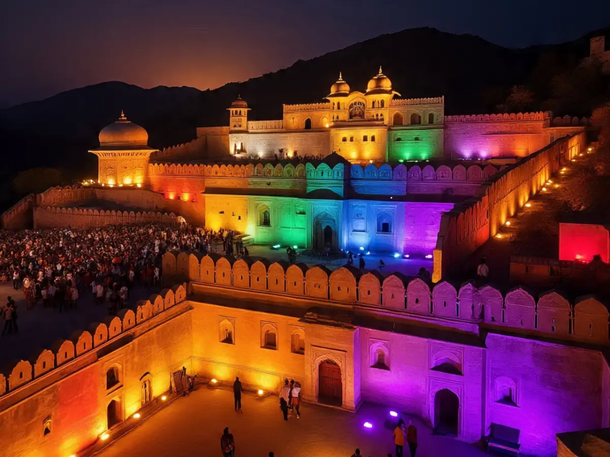 लाइट एंड साउंड शो