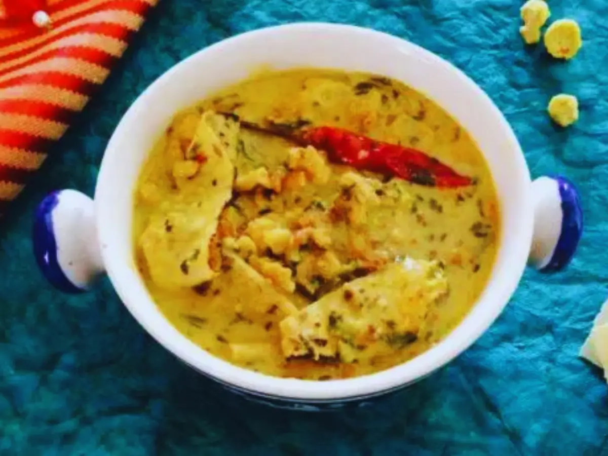 Papad mangodi ki sabzi
