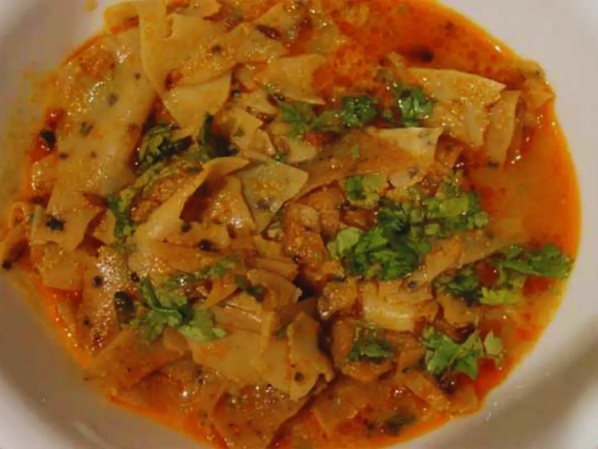 Papad mangodi ki sabzi