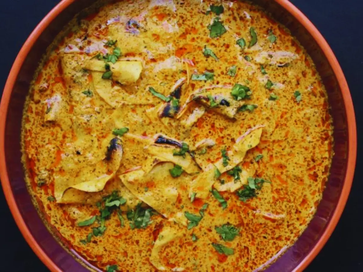 Papad mangodi ki sabzi