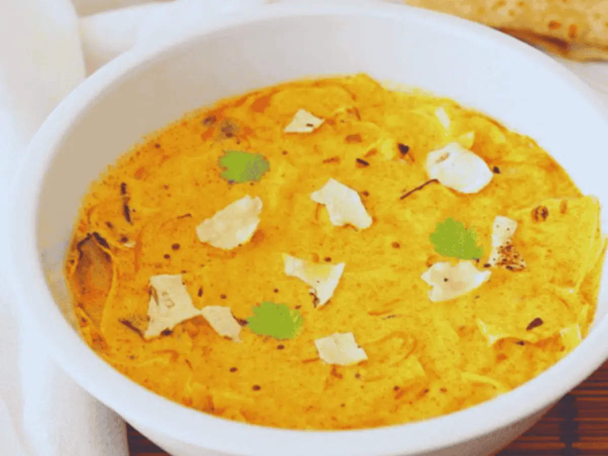 Papad mangodi ki sabzi