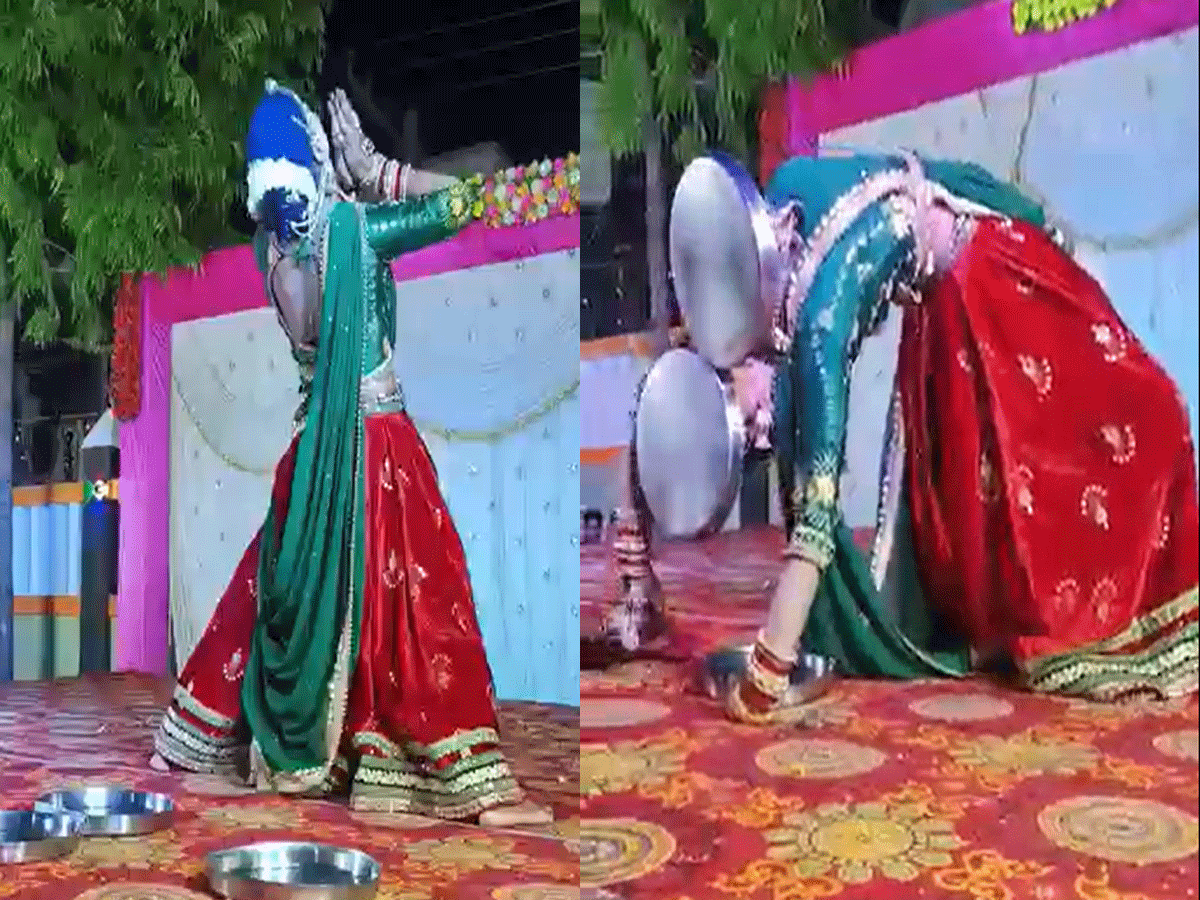 Viral Video: 'गजब मेरे खाटू वाले' गाने पर वीरू डांसर ने किया तगड़ा डांस, करोड़ों लोग देख चुके Viral Video: 'गजब मेरे खाटू वाले' गाने पर वीरू डांसर ने किया तगड़ा डांस, करोड़ों लोग देख चुके