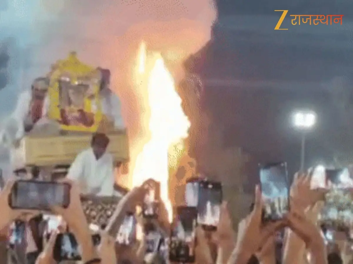 रावण दहन देख बिदका हाथी, गजराज के तांडव से मैदान में मची भगदड़