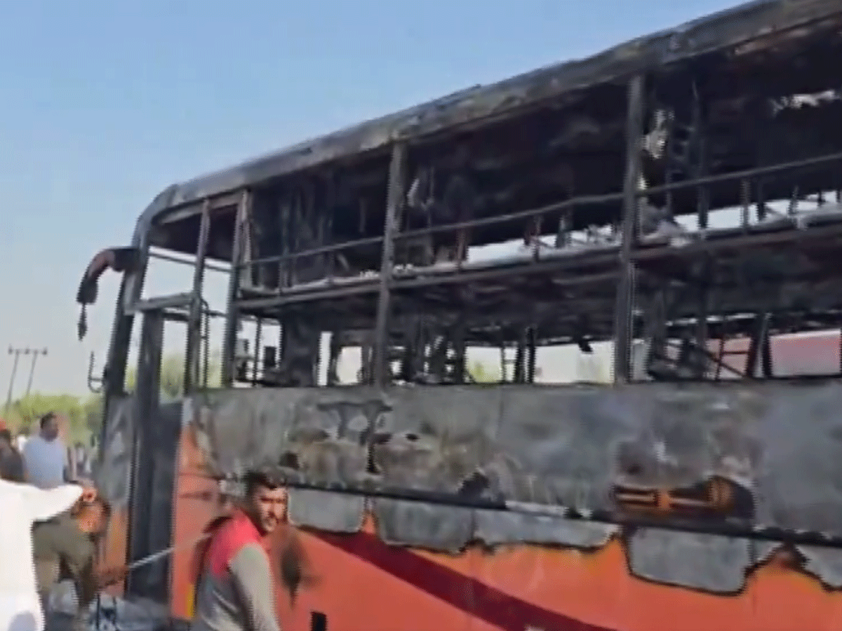 Jaisalmer bus fire
