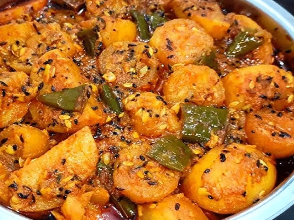 Rajasthan Kachar Ki Sabji
