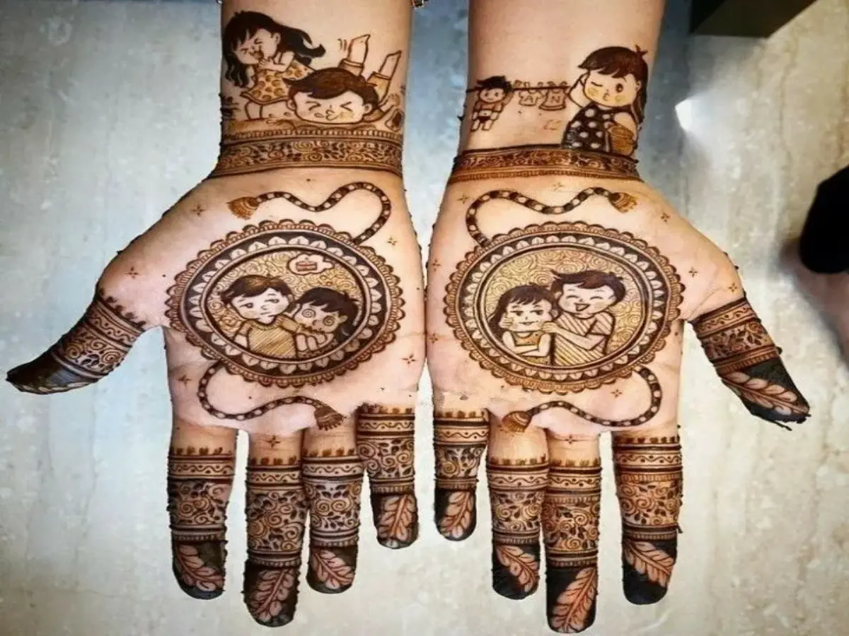 Rajasthani Mehndi Design